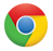 Logo of chrome browser
